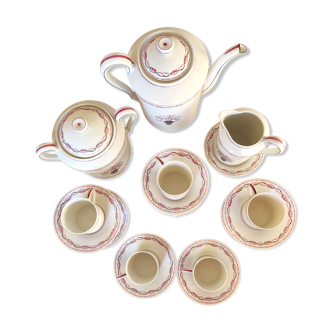 Art Deco porcelain coffee set - Ch. Ahrenfeldt - la maîtrise