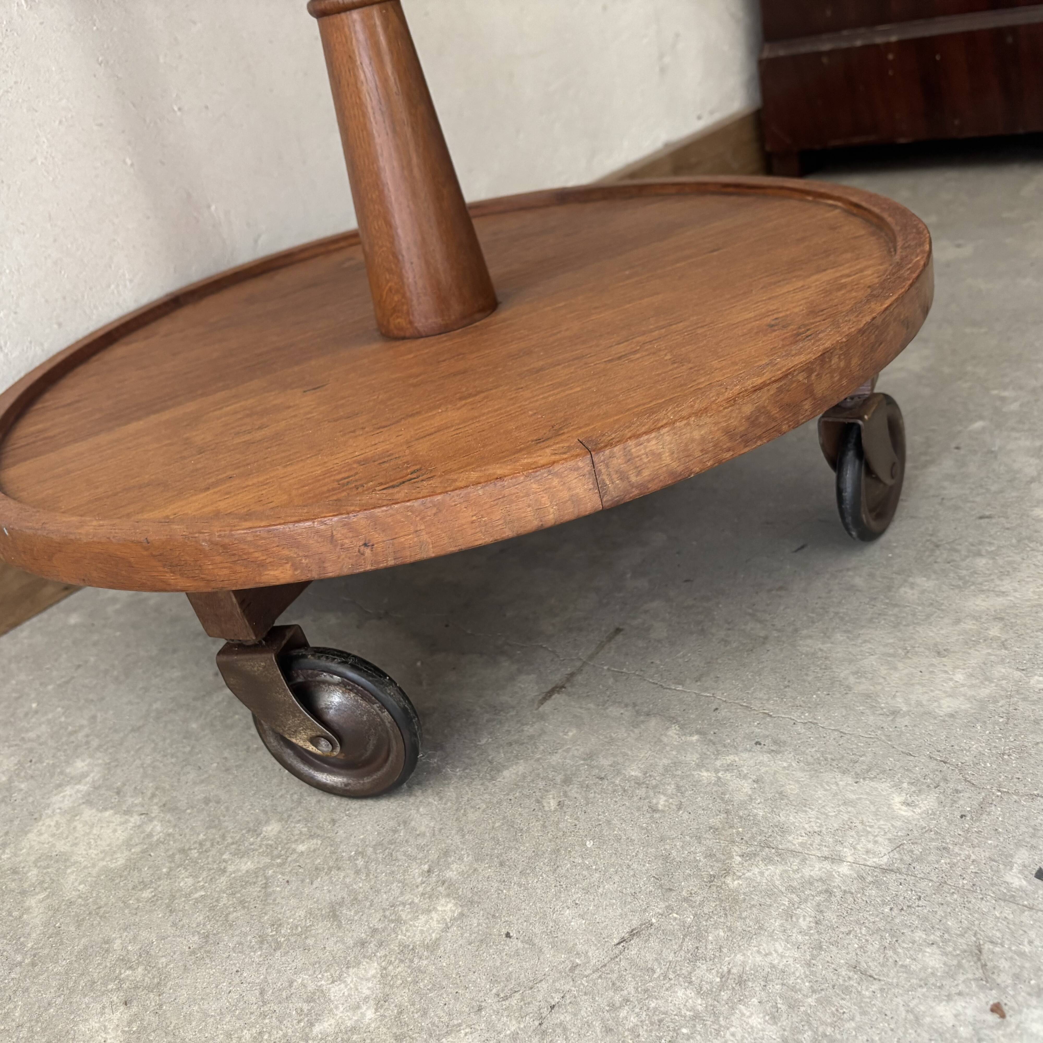 Wooden dessert table