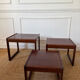 Nest of tables in teak from the 1960s.