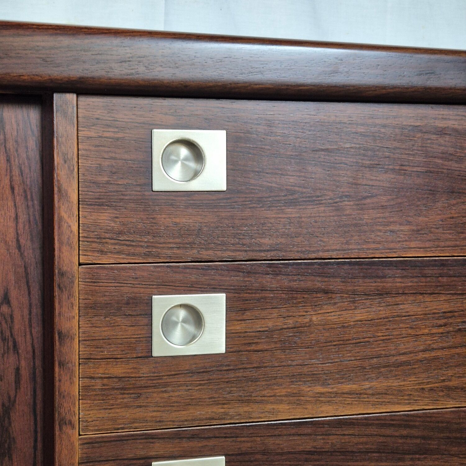 H.P. Hansen vintage rosewood Danish sideboard, TV cabinet 60s