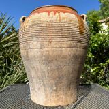 Terracotta pottery jar