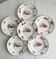 Set of 6 antique French plates