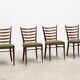 Set of four Danish dining chairs