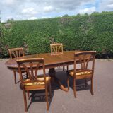 Meurisier table with chairs.