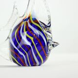 Glass Fish Statue, Czechoslovakia 1960s