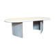 Table basse vintage en travertin