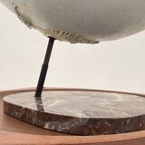Earthglobe attributed to Jacques Adnet