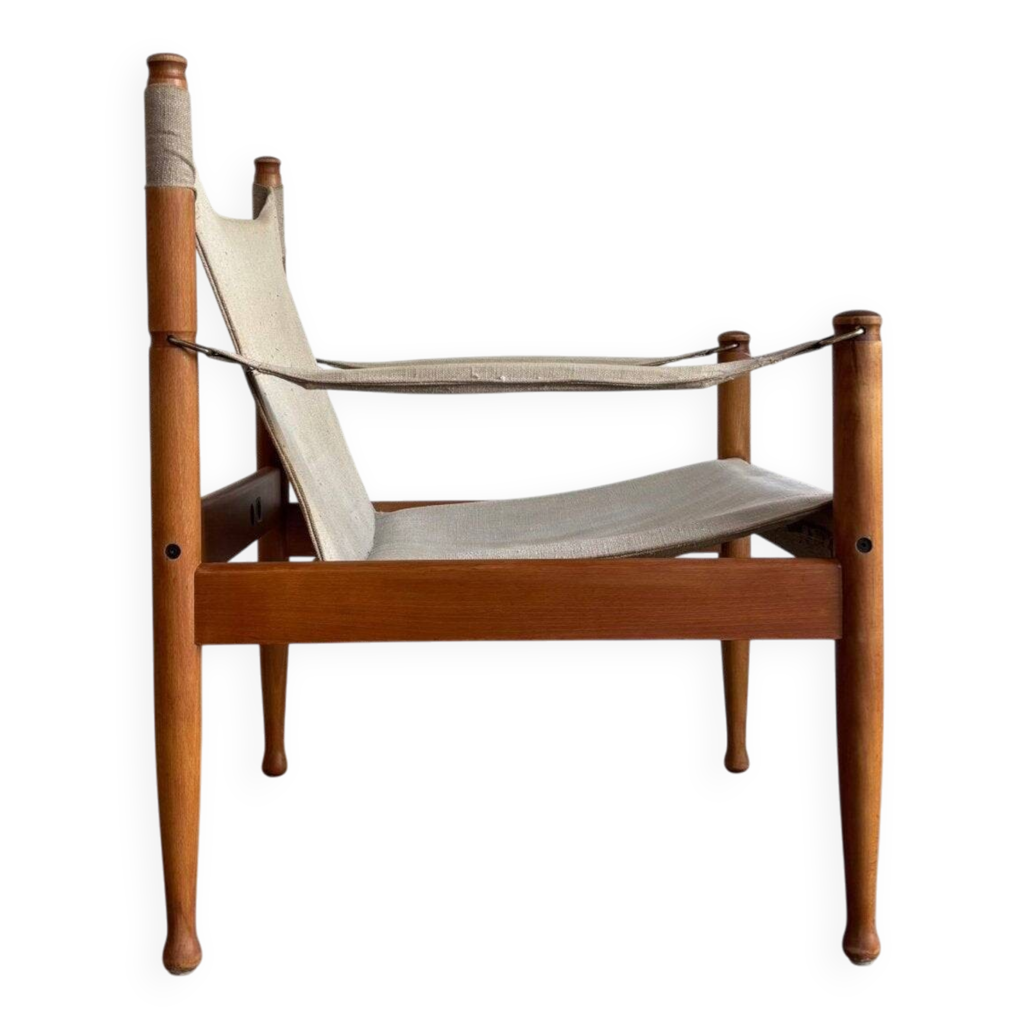Vintage safari chair Erik Worts