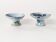 Pair of ceramic candle holders, West German, Till Sudeck, 1960s.