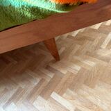 Lit en teck style scandinave année 1970