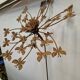 flower with butterflies , iron windmill