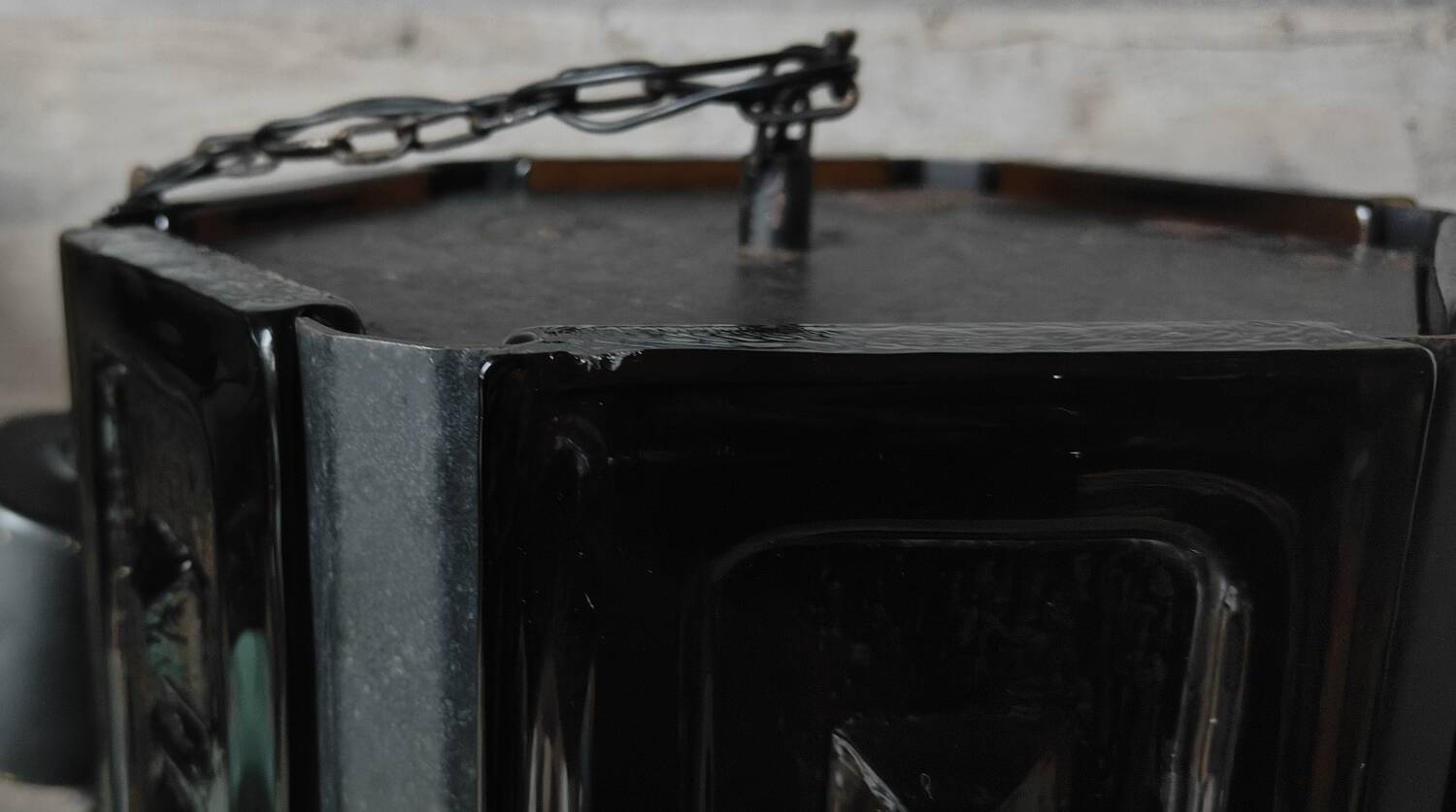 Hexagonal Pendant Lamp by Erik Höglund