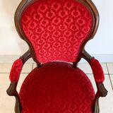 Louis XV Style Cabriolet armchair, circa 1850