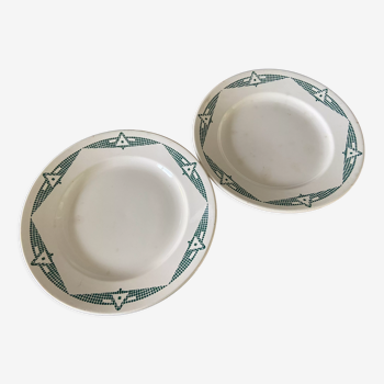 Set of 2 dishes