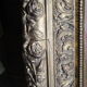 2 antique paintings from the 1700s in golden frame painter De'loste