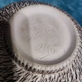 Ceramic ashtray and pocket emptier by Brisdoux