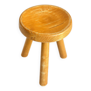 Charlotte Perriand tripod stool 1970