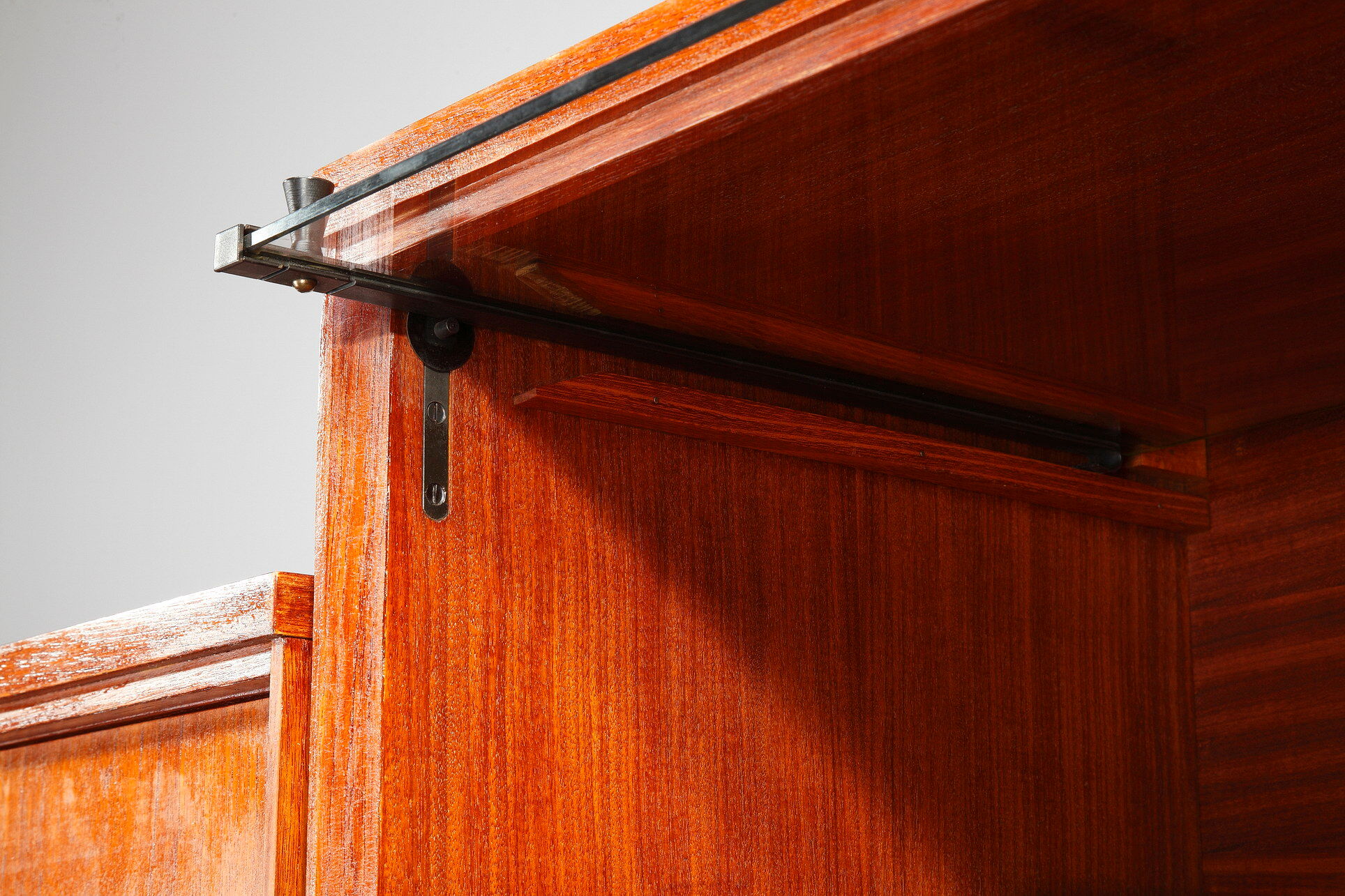 Scandinavian wooden bookcase from the 1960s