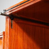 Scandinavian wooden bookcase from the 1960s