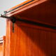 Scandinavian wooden bookcase from the 1960s