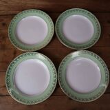 Set of 4 dessert plates 9700 l'amandinoise