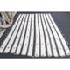 Vintage Turkish Oushak Handmade Cotton White Wool Kilim Area Rug 154x200