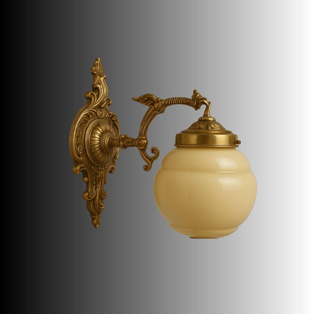 Vintage Imperio style sconces, years 40. Set of 3