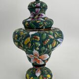 Ceramic earthenware vase H.Becquet Quaregnon master style