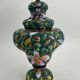 Ceramic earthenware vase H.Becquet Quaregnon master style