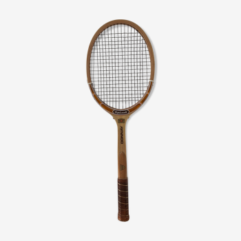 Wooden tennis racket