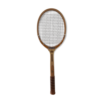 Wooden tennis racket