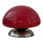 Lampe champignon vintage en opaline années 80