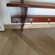 Wall shelf - coat rack - 7 hooks - oak stain - country style - cloakroom