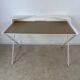 Bureau contemporain design italien  Andrea Lucatello pour Cattelan Italia modèle Qwerty bois et cuir