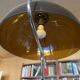 Vintage design suspension Space Age – smoked plexiglass & chrome – year