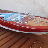 Model boat Riva aquarama 65 cm