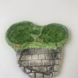 Salt shaker, pepper and mustard maker, dog, cat