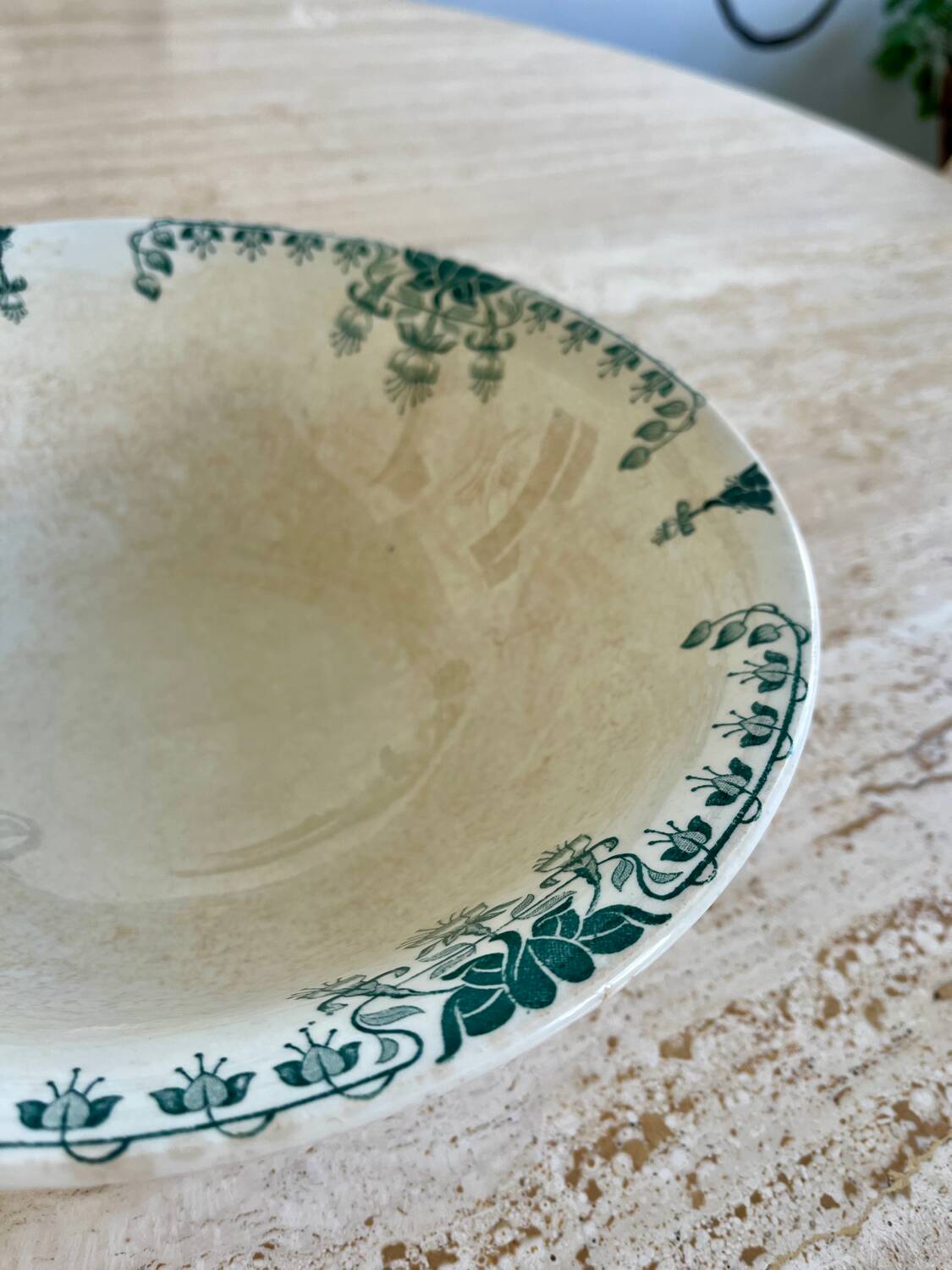 Onaing iron clay salad bowl