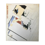 Poster after  axonometric perspective of the villa cook, 1926. 80 x 70 cm