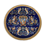 Plat en faïence de Gien modèle renaissance