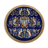 Plat en faïence de Gien modèle renaissance