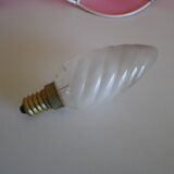 Lasuffed white metal suspension - 3 pink lampshades