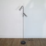 Vintage floor lamp with 2 spots 1970