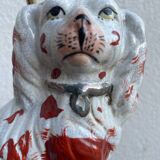 Paire de lampes Staffordshire