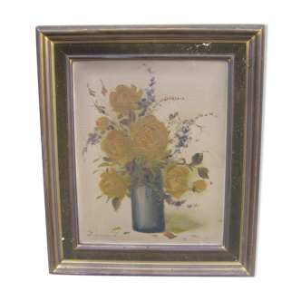 Oil painting "Vase of flowers"