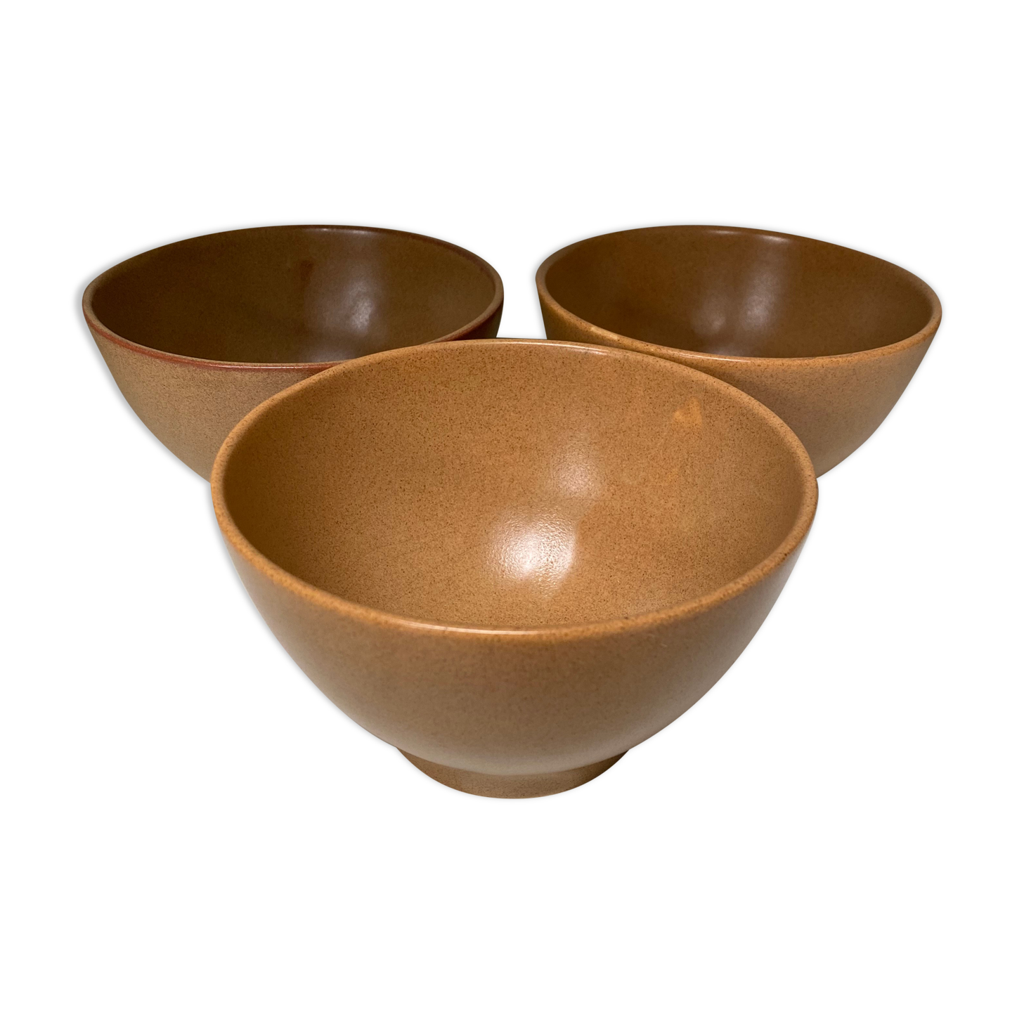 Set of 3 stoneware bowls