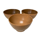 Set of 3 stoneware bowls
