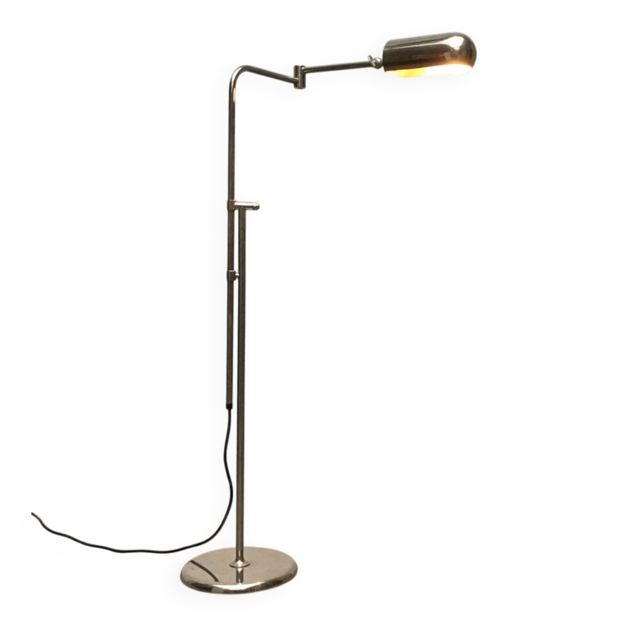 Hollywood Regency style floor lamp by Florian Schulz, 1970s