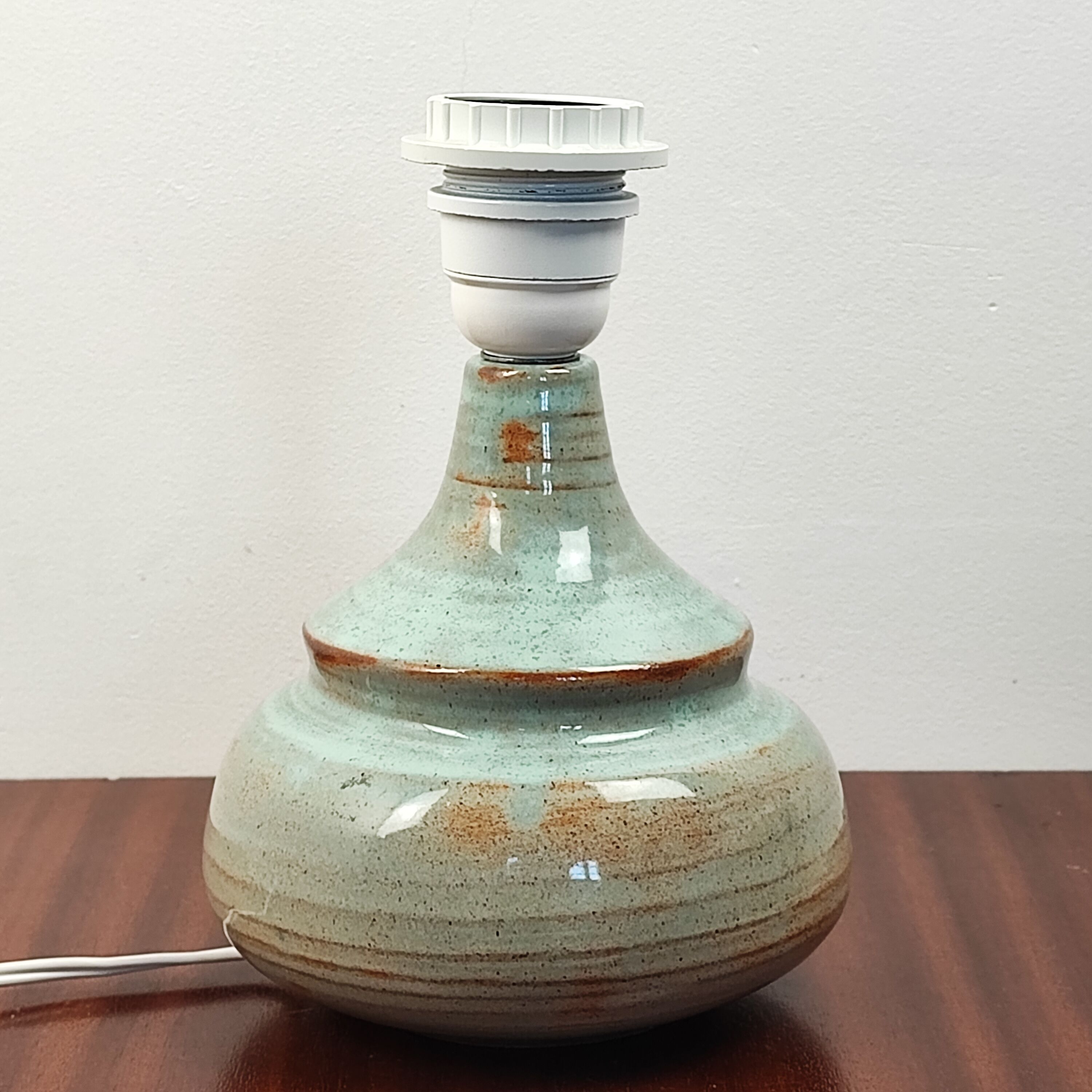 Stoneware bedside lamps