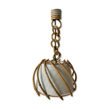 Vintage rattan pendant lamp